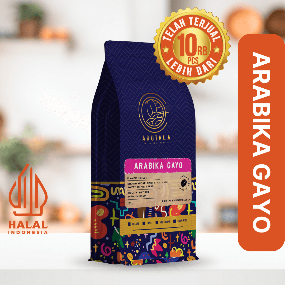 ARUTALA Kopi Arabika Gayo Arabica Coffee 200 gram