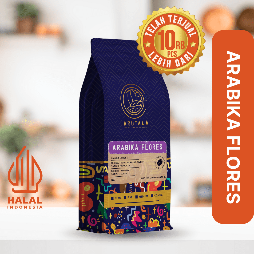 ARUTALA Kopi Flores Bajawa Arabika Arabica Coffee 200 gram