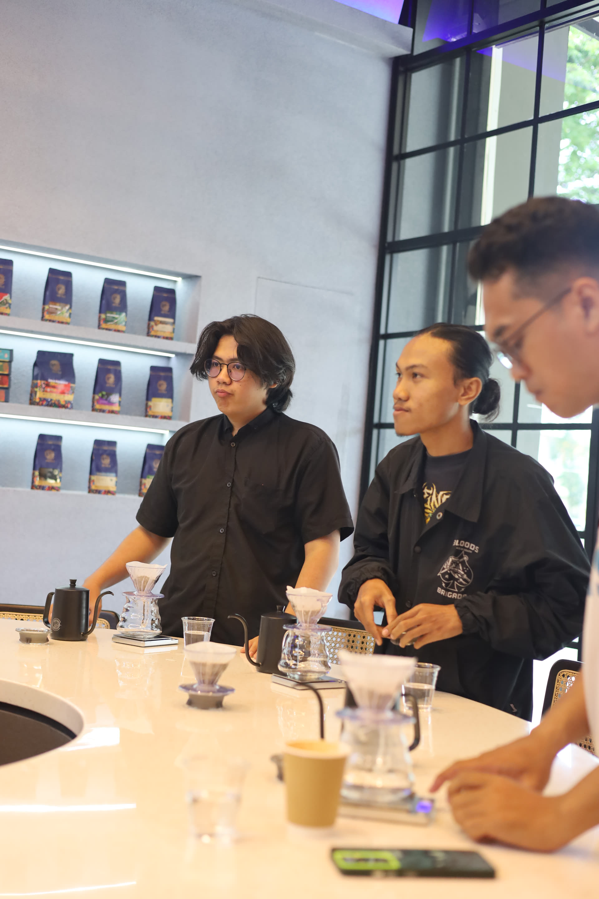 Barista class session